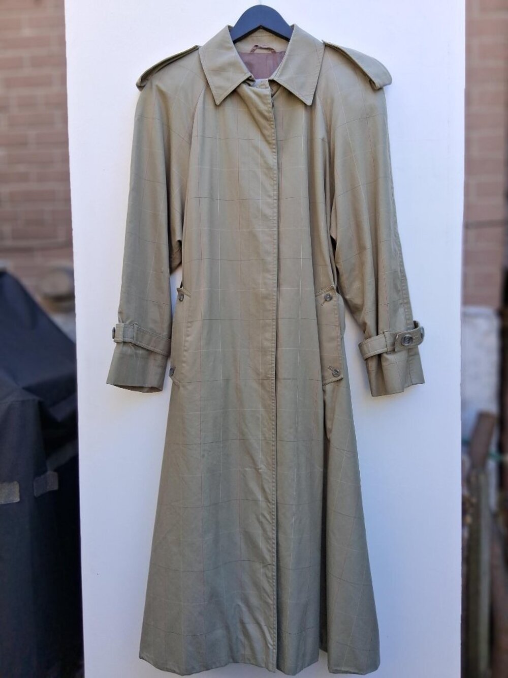 Vintage Aquascutum women's trench coat